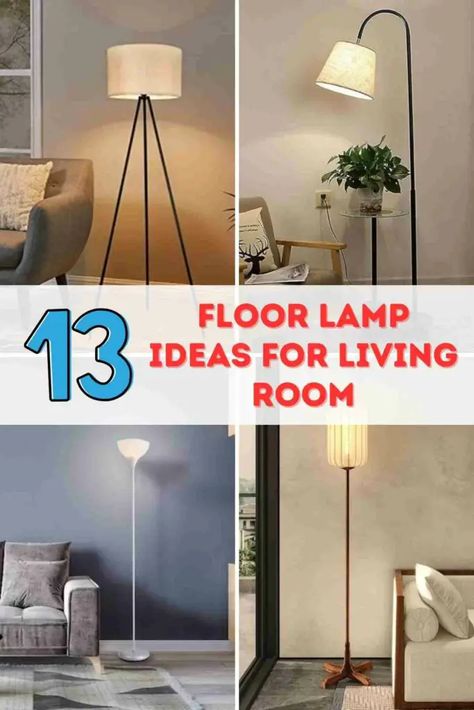 Transform Your Living Room with These 13 Floor Lamp Ideas for a Cozy and Inviting Space 27 Sectional Floor Lamp, Floor Decor Ideas, Light Flooring Living Room, Floor Lamp Ideas, Retro Floor Lamps, Paper Floor Lamp, Corner Floor Lamp, Home Lighting Ideas, Modern Fixtures