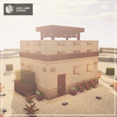 736 mentions J’aime, 15 commentaires - LINK_LABS (@link_labs) sur Instagram : "Small Single sized house in the desert 💬“Livin the simple life” • • • ————————————————— How You Can…" 3d Pyssla, Minecraft Desert House, Minecraft Medieval Buildings, House In The Desert, Minecraft Desert, Minecraft Mine, Minecraft Horse, Minecraft Cottage, Easy Minecraft Houses