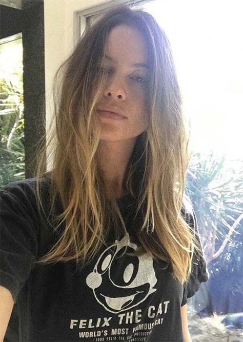 Behati Prinsloo Behati Prinsloo Style, First Haircut, Behati Prinsloo, Haircut Inspiration, Real Hair, Famous Fashion, Irina Shayk, Lily Collins, Long Bob