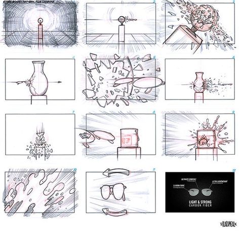 Storyboard Motion Design, Stop Motion Storyboard, Motion Design Storyboard, Motion Graphics Storyboard, Product Storyboard, Composition Animation, Motiongraphic Design, Cartoon Storyboard, Storyboard Tips