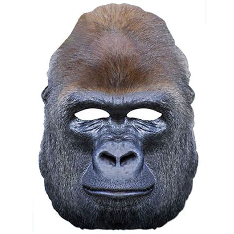 Gorilla Costumes, Gorilla Mask, Monkey Costume, Gorilla Gorilla, Monkey Costumes, Mascaras Halloween, Halloween Costume Mask, Animal Mask, Animal Costumes