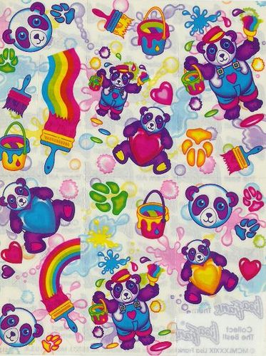 Lisa Frank stickers! Painter Stickers, Lisa Frank Party, 80s Stickers, Cartoons 80s 90s, Lisa Frank Stickers, Sticker Books, Rainbow Paint, Back In My Day, Dope Cartoon Art