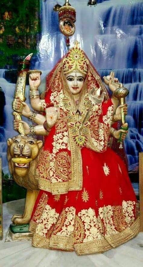 Maa Ambe, माता रानी, Gorgeous Bridal Makeup, All God Images, I Miss You Wallpaper, Durga Mata, Durga Kali, Vaishno Devi, Happy Ganesh Chaturthi Images