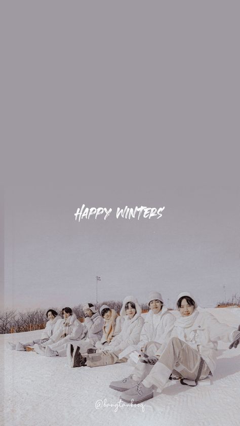 Lyric Aesthetic, Bts Winter Package, Bts Winter, Christmas Lockscreen, Bts Christmas, Rm Suga, Wallpaper Disney, New Year Wallpaper, Jungkook V