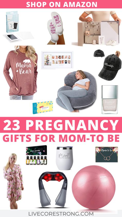 Are you looking for some of the best gifts for pregnant women? You have a sister, cousin, or a best friend you need to buy a present for and is a mom-to-be. It’s so fun to shop for someone who is pregnant because there are so many choices - you just can’t go wrong. This ultimate gift guide for pregnant women has the best gift ideas, and I know she’ll love whatever you choose. Click to shop on amazon in this pregnancy gift guide. #pregnancygifts #giftsforpregnantwomen #giftsforpregnantfriend Pregnant Best Friend Gift, Momma To Be Gift Basket, Best Gifts For Pregnant Women, Gift Ideas For Mom To Be, Maternity Gifts Ideas, Mommy To Be Gifts, Gift For Pregnant Women, Mommy To Be Gift Basket, My Best Friend Is Pregnant