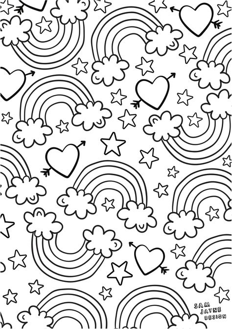 Discover our new printable mindfulness colouring pages for adults and kids. Calm your mind and de-stress with these beautiful colouring pages. Doodle Coloring Pages For Adults, Peaceful Coloring Pages, Mindfulness Coloring Pages For Kids Free, Mindful Colouring Pages Free Printable, Colouring Pages For Kids Easy, Colouring Pages Disney, Colouring Pages For Adults Printable Free, Pride Coloring Pages, Easy Adult Coloring Pages