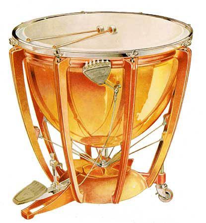 Timpani - also called kettledrum; a pitched percussion instrument ... Timpani Aesthetic, Timpani Instrument, Thumb Piano, Percussion Instrument, Music Man, Percussion Instruments, Drummers, String Instruments, Music Room