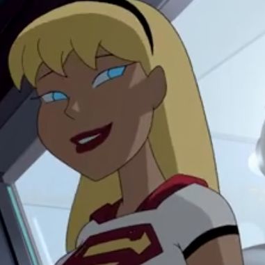 Supergirl Animated, Supergirl Crossover, Justice League Animated, L Icon, Supergirl Comic, Supergirl Kara, Dc Comics Girls, Comic Book Girl, Dc Animated