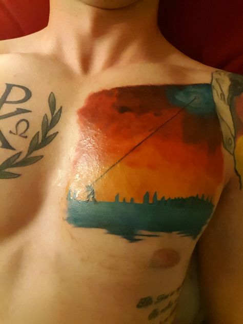 1st session complete  august burns red August Burns Red Tattoo, August Burns Red, Red Tattoo, Red Tattoos, Tat Ideas, Tatting, Tattoos, Red, Quick Saves