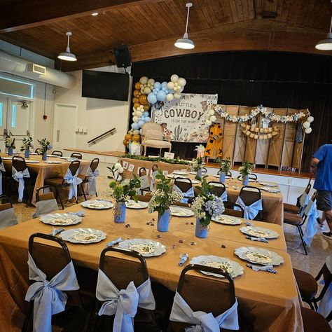 Little cowboy on the way! 🤠 Here’s a sneak peek of the stunning balloon decor Lynda created for her niece’s baby shower. This organic Demi arch features soft blue, brown, and cream balloons—perfect for celebrating the arrival of a little one. Need show-stopping decor for your next event? Reach out to Gainesville Balloons and More! www.GainesvilleBalloons.com #BabyShowerDecor #BalloonArch #EventDecor #GainesvilleBalloonsAndMore #BalloonArt #BabyShowerIdeas Cowboy On The Way, Cream Balloons, Little Cowboy, Balloon Decor, Balloon Art, Balloon Arch, Balloon Decorations, Baby Shower Decorations, Sneak Peek