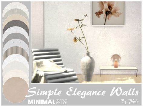 The Sims Resource - MinimalSIM Simple Elegance Concrete and Stone Walls Sims 4 Cc Rugs Modern, Sims 4 Cc Neutral Wallpaper, Sims 4 Concrete Wall, Sims 4 Cc Concrete Wall, The Sims Resource Wallpaper, Sims Resource Wallpaper, Sims 4 Bathroom Wallpaper, Sims 4 Cc Wallpaper Modern, Sims Cc Walls