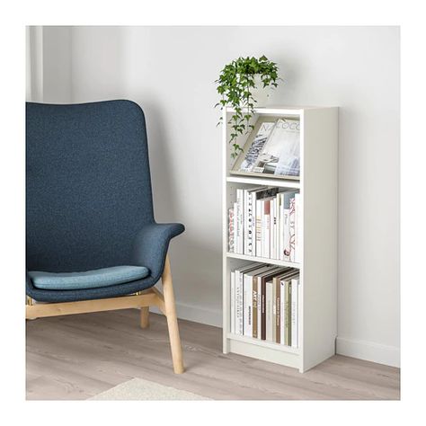 BILLY / BOTTNA Bookcase with display shelf - white/beige - IKEA Display Shelves Ikea, White Book Shelf, Shelf Over Door, Shelf Ikea, Bibliotheque Design, Window Shelves, Ikea Billy, Billy Bookcase, White Bookcase