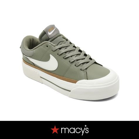 in stock Court Legacy Lift, Sneakers Green, Line Light, Finish Line, Casual Sneakers, Nike Women, Buy Online, Nike, Sneakers