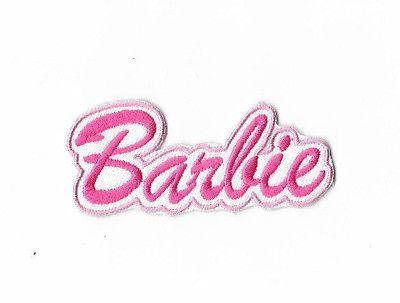 BARBIE Tv Cartoon, Ring Logo, Girls Doll, Barbie Logo, Pretty Pink Princess, Rainbow Png, Cartoon Girls, Embroidered Badges, Sew On Patch