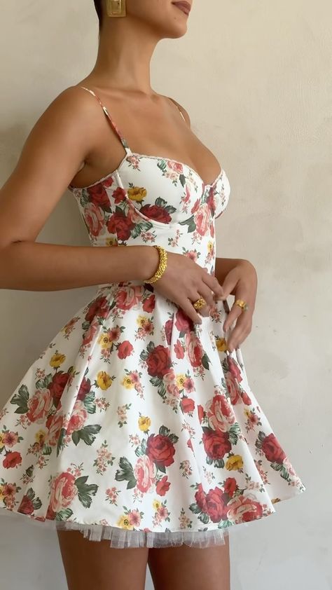 Floral dress summer