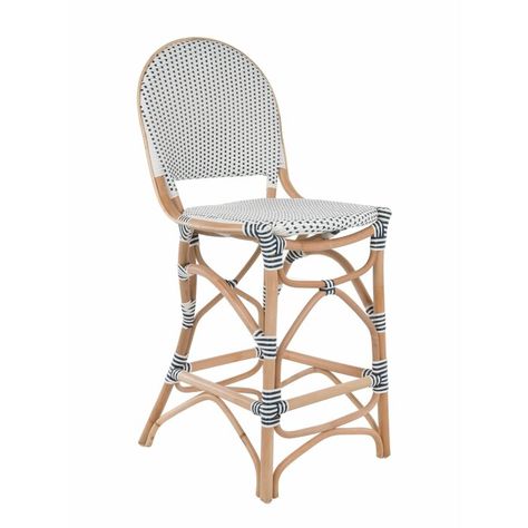 Bayou Breeze Tawanna Bar & Counter Stool | Wayfair Bistro Furniture, Outdoor Patio Set, Contemporary Coastal, Counter Chairs, Stool Design, Counter Height Bar Stools, Outdoor Patio Decor, Bar Counter, Patio Furniture Sets