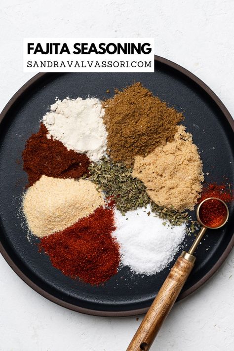 This Fajita Seasoning is made with a wonderful mix of spices and carries a bit of heat. Quick to make and immediately elevates your favourite Mexican-inspired summer dishes! Best Taco Meat, Plant Based Lunches, Allergy Friendly Meals, Fajita Recipes, Homemade Fajita Seasoning, Beef Fajitas, Dinner Rotation, Dry Rubs, Homemade Spice Blends