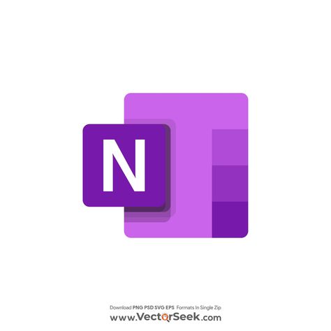 Microsoft Onenote, One Note Microsoft, Vector File, Vector Logo, Microsoft, Free Download, Logo Design, ? Logo