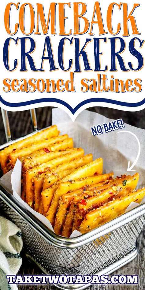 Seasoned Crackers No Bake, Comeback Crackers, Spicy Saltine Crackers, Spicy Saltines, Seasoned Saltines, Spicy Crackers Recipe, Seasoned Saltine Crackers, Firecracker Crackers, Saltine Cracker Recipes