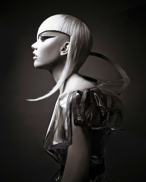 Futuristic Hair, Long Hair Designs, Avant Garde Hair, Couture Hairstyles, Textured Haircut, Conceptual Fashion, Editorial Hair, Fantasy Hair, Hair Shows