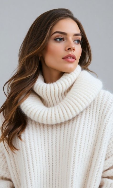 Cream Turtleneck Sweater, Cream Turtleneck, Goldman Sachs, Going Shopping, Thick Sweater, Turtleneck Sweaters, Ladies Turtleneck Sweaters, Womens Sweaters, Thick Sweaters