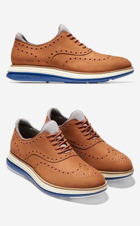 Cole Haan Mens Shoes Outfit, Cole Haan Mens Shoes, Blazer Outfits Men, Wingtip Oxford, Cole Haan Men, Sneaker Shoes, Leather Shoes Men, Sneakers Men Fashion, Cole Haan Shoes