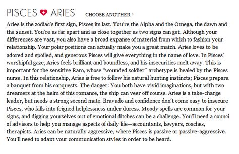 Pisces and Aries Pisces Aries Compatibility, Aries Pisces Cusp, Complicated Love Quotes, Pisces Sun Sign, Aries Relationship, Aries Taurus Cusp, Pisces Relationship, Aries Baby, Aries And Pisces