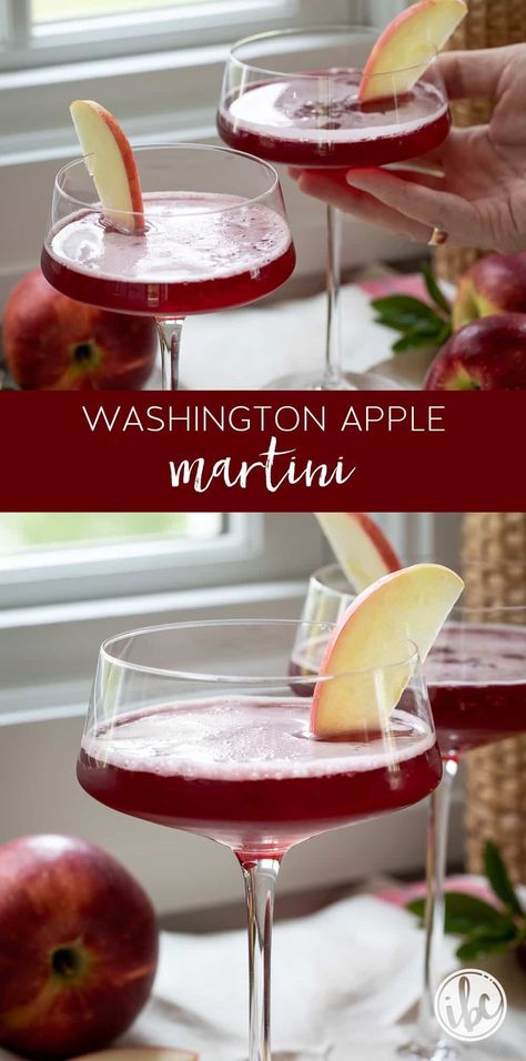 Learn How to Make the Ultimate Washington Apple Cocktail #martini #recipe #apple #cocktail #whiskey #applepucker #cranberryjuice #whisky #drink #recipe Washington Apple Drink, Fall Martinis Recipes, Apple Cocktail Recipes, Apple Martini Recipe, Whisky Drink, Unique Cocktail Recipes, Apple Pucker, Best Mixed Drinks, Washington Apple