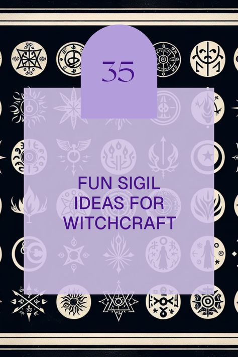 Discover 35 creative ways to incorporate sigils into your witchcraft practice. From personal empowerment spells to attracting prosperity, each method offers a unique twist. Imagine crafting beautiful designs that amplify your intentions smoothly into your life. Whether you are a beginner or an experienced practitioner, these engaging sigil uses promise to inspire. Let your creativity flow and see how sigils can enhance your magical experience. Don't wait; start transforming your wishes into empowering realities with these tips now! Sigil Ideas, Sigils And Meanings, Banishing Sigil, Witchcraft Practice, Witchcraft Movie, Witchcraft Shop, Types Of Magic, Sigil Magic, Symbolic Representation