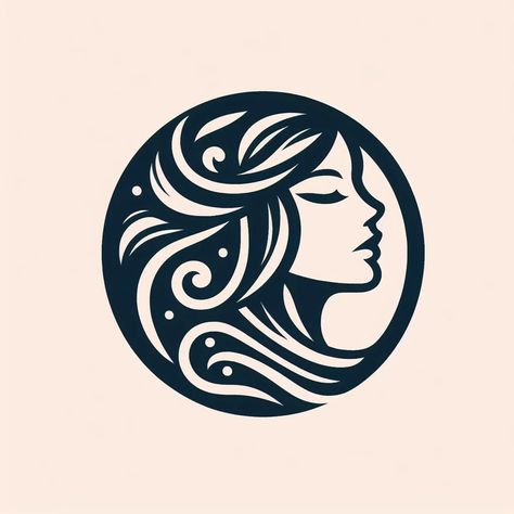 I will do hair, beauty, spa, salon and fashion logo design Hair Care Logo Design, Hair Therapy Logo, Beauty Parlour Logo, Boho Hair Salon Logo, Beauty Parlour Logo Design, Fashion Logo Design, Logo Sign, Beauty Logo, Beauty Spa