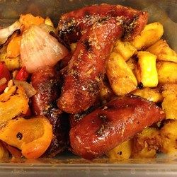 Candied Kielbasa Recipe Candied Kielbasa, Polish Sausage Recipes, Kielbasa Recipes, Chicken Teriyaki Recipe, Sausage Dishes, Spicy Sausage, Kielbasa, Crock Pot Slow Cooker, Pork Dishes