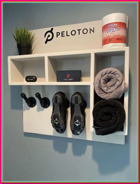 (paid link) Ways to make a home Gym in Any Space Peloton Motivation, Peloton Home Gym, Peloton Room Ideas, Peloton Room, Workout Room Decor, Workout Room Home, Diy Home Gym, Basement Gym, Peloton Bike