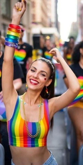 Pride Parade Outfit Aesthetic, Pride 2024 Outfits, Cute Pride Outfits, Pride Fits, Pride Looks, Pride Outfit Ideas, Lgbtq Outfit, Pride Ideas, Seattle Pride