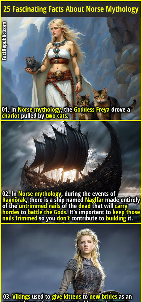 01. In Norse mythology, the Goddess Freya drove a chariot pulled by two cats. Nordic Mythology Aesthetic, Freyr Norse Mythology, Norse Gods Art, Tyr Norse God, Norse Pagan Art, Valkyrie Norse, Loki's Wife, Goddess Freya, World Serpent