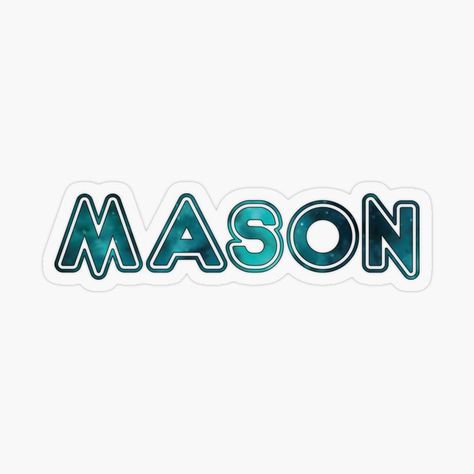 #i am mason #mason #for mason #birthday for mason #funny mason #mason calligraphy #my name is mason #name mason #boys name #mens name #personalized #personal #first name #baby boy #name day #reunion #name tag 
My name is MASON. Make your name appear on your favorite items. After all, it belongs to you.! . Mason Meaning, Mahesh Name Logo, Jaxon Name Wall Art, Mason Name, Mason Dixon Line, My Name Is, Typography Logo, Boy Birthday, Gaming Logos