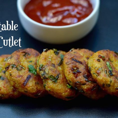 Vegetable Rice Cutlet from Leftover rice - Indian Veggie Delight Leftover Rice Recipes, Street Food India, Vegetable Cutlets, Vegetable Burger, Boiled Rice, Potato Cutlets, Veggie Patties, Indian Appetizers, Popular Appetizers