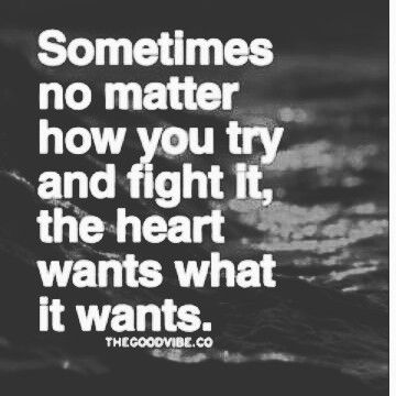 There's a million reasons why I should give you up but the heart wants what it wants... by @missalove12 via http://ift.tt/1RAKbXL The Heart Wants What It Wants, Heart Wants What It Wants, Inspirational Picture Quotes, Quotable Quotes, Lyric Quotes, True Words, How I Feel, Meaningful Quotes, Great Quotes