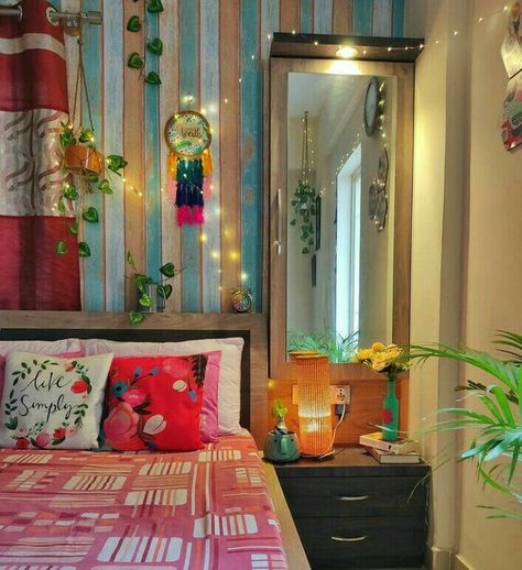 Indian Room Decor Ideas Bedroom, Cozy Home Aesthetic, Aesthetics Room Decor, Aesthetic Indian, O J Simpson, Lights Room, Room Decoration Bedroom, Room Decoration Aesthetic, Indian Room