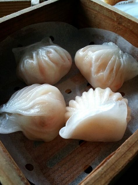 Har gao aka prawn dumpling Har Gao, Prawn Dumplings, Dim Sum, Chinese Food, Dumplings, All Time, Food Photography, Snacks