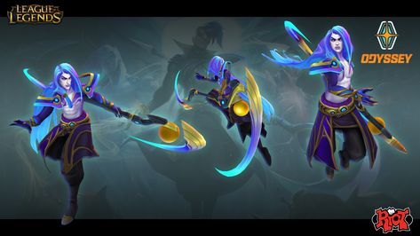 ArtStation - Odyssey Kayn, Duy Khanh Nguyen