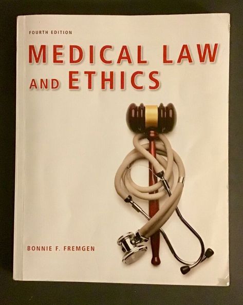 Medical Law and Ethics (4th Edition) by Fremgen, Bonnie F. Medical Law And Ethics, Study Guides, Test Prep, Home Library, Study Guide, Free Items, Medical, For Sale, Books