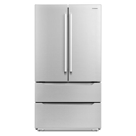 Large Kitchen Appliances - Bed Bath & Beyond Counter Depth French Door Refrigerator, Counter Depth Refrigerator, Stainless Steel Counters, Bottom Freezer Refrigerator, Counter Depth, Appliance Packages, Bottom Freezer, Drawer Design, Electric Range