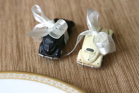 Love Bug Wedding Favors  5 Pairs of Black & Ivory Cute by metalori, $25.00 Volkswagen Wedding, Bug Wedding, Car Themed Wedding, Magnet Favors, Bridal Car, Samantha Wedding, Madison Wedding, Beetle Car, Getaway Car