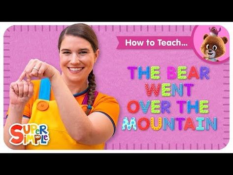 How To Teach the Super Simple Song "The Bear Went Over The Mountain" - Prepositions Song for Kids! - YouTube Preposition Song, Preschool Circle Time Activities, Super Simple Songs, Circle Time Activities, Preschool Circle Time, Preschool Songs, Time Activities, Circle Time, Drawings Simple