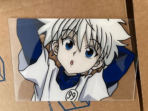 Killua Glass Painting, Killua Painting, Anime Canvas Painting, Anime Korea, Anime Canvas Art, Anime Songs, Anime Canvas, Dream Artwork, Mini Canvas Art