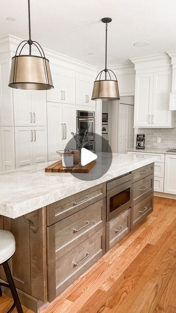 The Inspired Kitchen on Instagram: "Level up alert! Take a look at this dream kitchen renovation! We transformed the layout, replaced all finishes and fixtures, and added timeless touches like corbels and warm tones. 

Dreaming of your own kitchen upgrade? Let’s chat! theinspiredkitchenco.com 

#theinspiredkitchen #glastonburyct #kitchenrenovation

Designed and built by @theinspiredkitch 
Countertops @stonevalleygranite 
Cabinets @fabuwood 
Backsplash @tileamerica" Closed Kitchen Design, Kitchen Upgrades, Dream Kitchen, Kitchen Renovation, Level Up, Backsplash, Countertops, Dreaming Of You, Layout