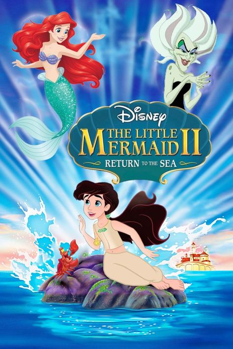 The Little Mermaid Poster, Melody Little Mermaid, Princess Melody, Sea Poster, Disney Movie Posters, Mermaid Poster, Mermaid Disney, Walt Disney Animation, Princess Cartoon