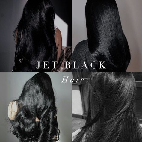 Jet black hair options for cool toned colour seasons. Black Hair Color Palette, Cool Toned Hair, Casual Hairstyles For Long Hair, Bellatrix Black, Colour Season, Toned Hair, Fall Winter Hair Color, Wavy Hairstyles Medium, Colour Analysis