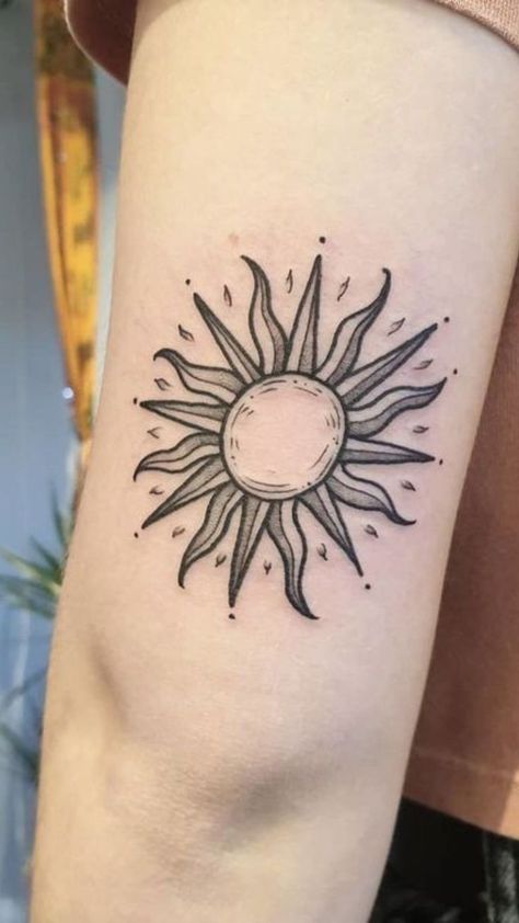 Bask in the brilliance: Sun tattoo ideas. Explore radiant designs that capture the warmth and energy of this celestial symbol. Sun Tattoo Ideas, Sun Tattoo, Maple Leaf Tattoo, Tattoo Ideas, Energy, Sun, Tattoos