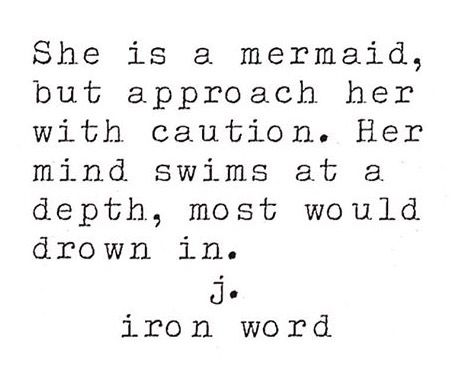 mermaid Pisces Witch, Mermaid Quotes, Wolf Quotes, Ocean Quotes, Beach Quotes, Words Worth, Witch Aesthetic, Strong Quotes, A Mermaid